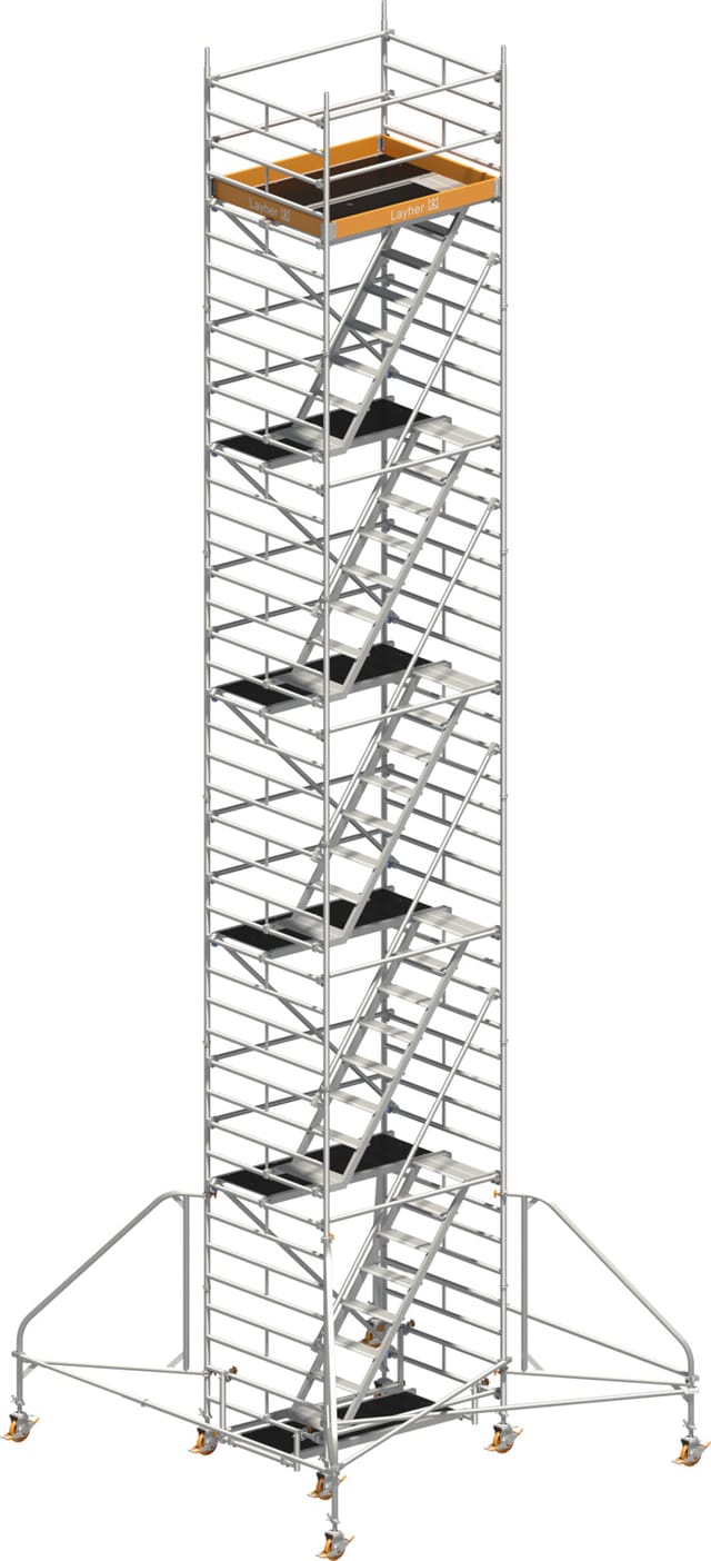 Layher Rollgerüst Uni Komfort 12,20 M Ah
