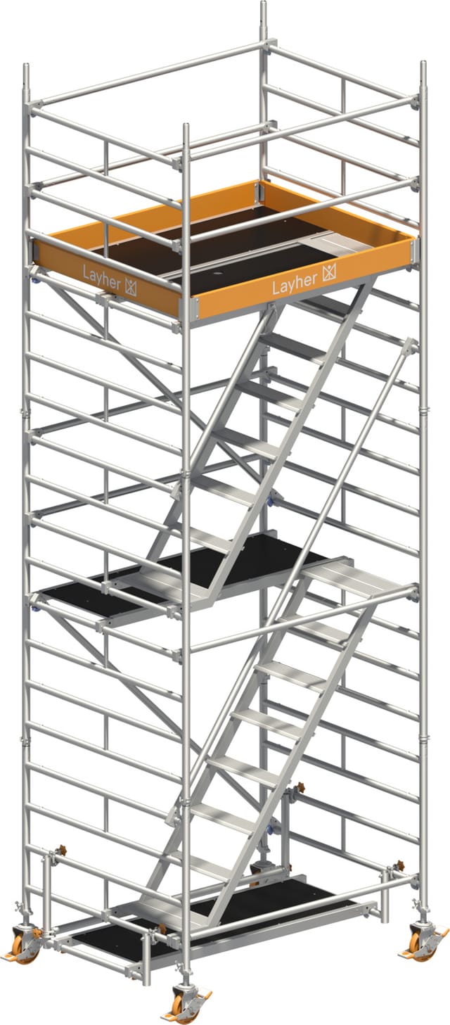 Layher Rollgerüst Uni Komfort 6,20 M Ah