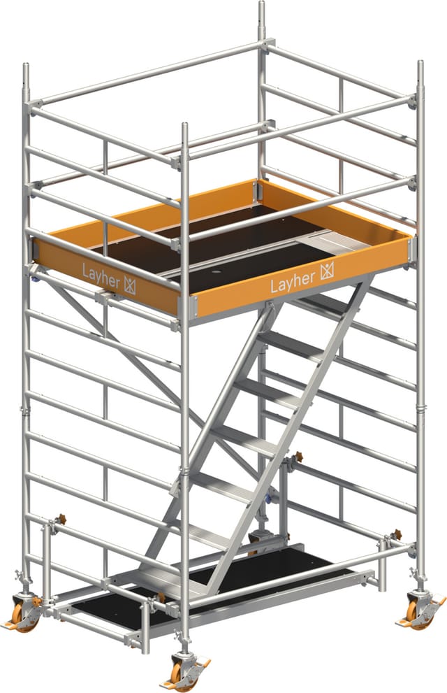 Layher Rollgerüst Uni Komfort 4,20 M Ah