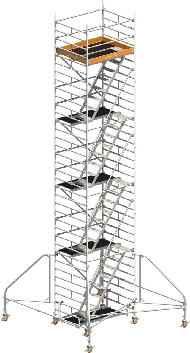 Layher Rollgerüst Uni Komfort 10,20 M Ah