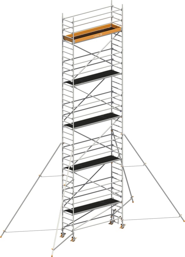 Layher Rollgerüst Uni Standard P2 Mit Gerüststützen 5m, 11,20m Ah