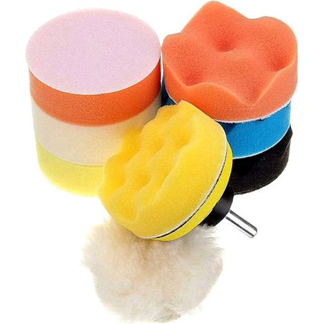 Set Mit 10 Polierpads, 80 Mm (3 Zoll)