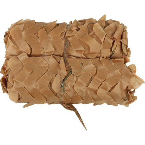 Militärisches Tarnnetz Für Den Außenbereich, Geeignet Für Jagd, Schießsport, Camping Und Sonnenschutz (braun, 2 X 4)
