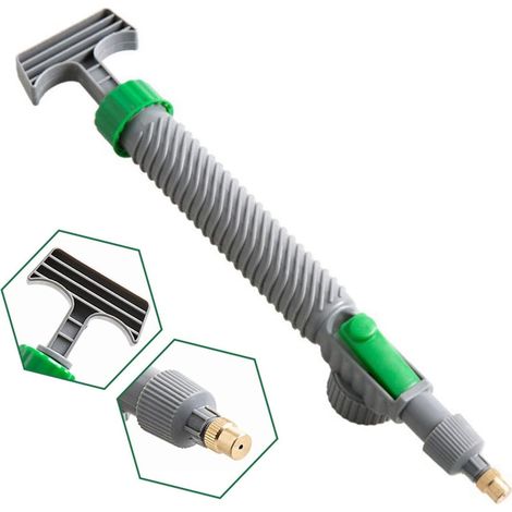 Gartenduschkopf – Schaumkanone – Handsprüher – Universelle Trinkflasche, Gießkanne, Sprühgerät, Zwei Sprühnebelarten, Geeignet Für Die Gartenbewässerung