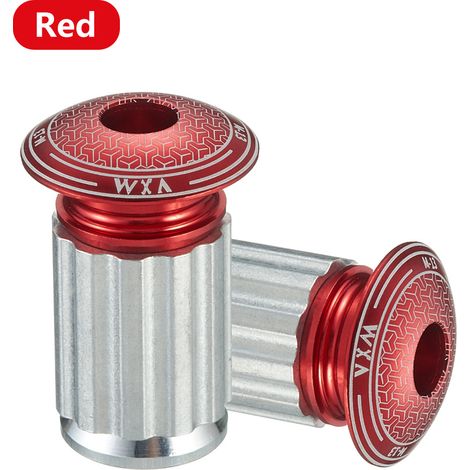 Ein Rotes Auto Auf Der Autobahn Dehnte Sich Aus Und Verursachte Einen Stau. Vxm-lenkerendkappe Mit Dehnmechanismus (zubehör Für Gerade Fahrradlenker Aus Aluminiumlegierung)
