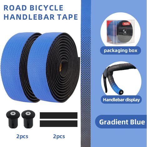 Blaue Vxm 3d Lenkerriemen Für Fahrräder – Rutschfeste Und Strapazierfähige Riemen Für Fahrradzubehör