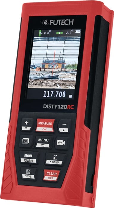 Futech - Laserentfernungsmesser Disty 120 Red 0,05 B.120m ± 2mm Ip 54
