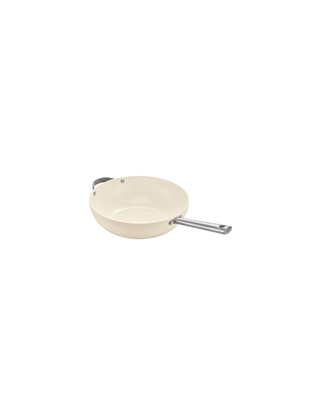 30 Cm Wokpfanne Mit Antihaftbeschichtung, Creme - Beka - 102853