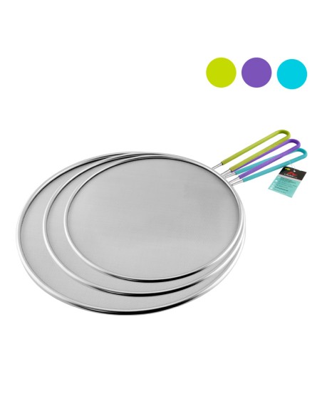 Lauxa Home Spritzschutz Mit Gummigriff, 3 Größen Und Verschiedene Farben