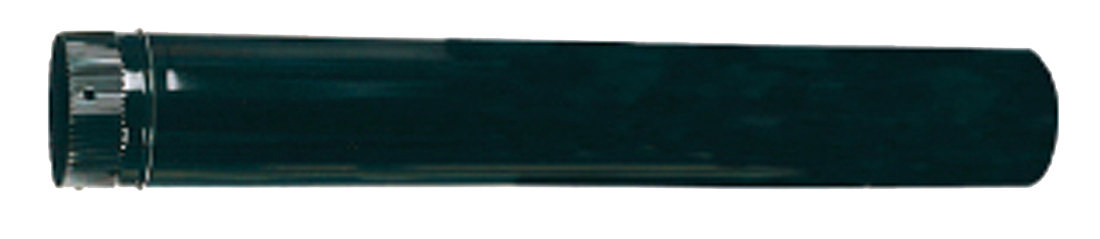 Schwarzer Vitrifizierter Rohrofen 850º - 1 Meter
