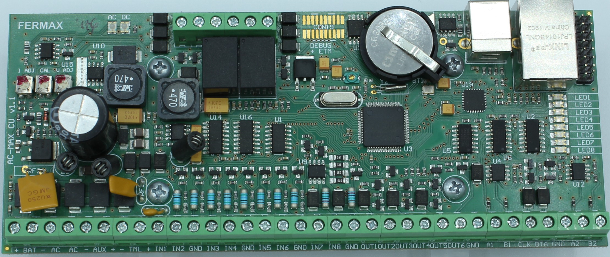 Ac-max Kit Circuito Controlador 2puertas