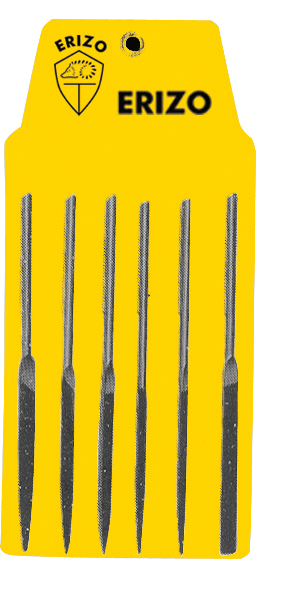 Erizo Nadelfeilenset Mit 6 Teilen Und Mittelfeiner Ausführung Für Präzises Arbeiten.