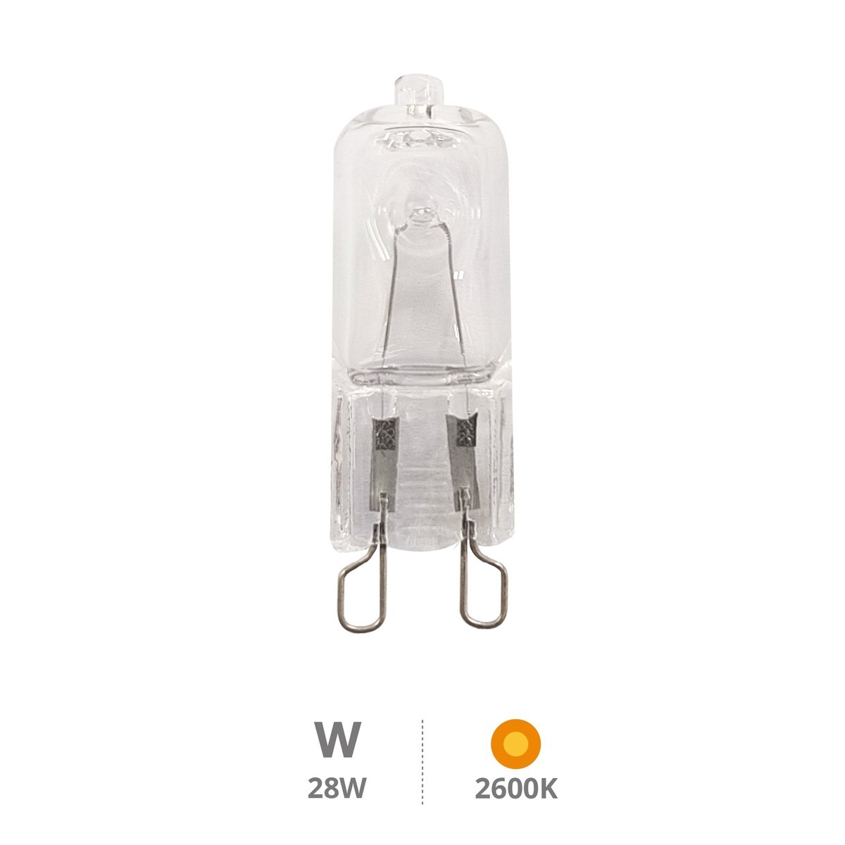 Halogen-backofenlampe 28w G9