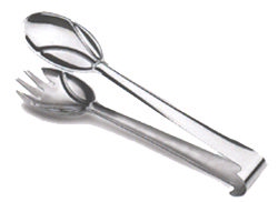 20 Cm Universal-salatzange Aus Edelstahl 18/10