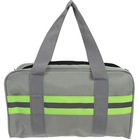 Werkzeugtasche Aus Oxford-gewebe Mit Großem Fassungsvermögen, Breiter Öffnung Und Reflektierendem Streifen, Für Elektriker, 35,5 Cm (14 Zoll).