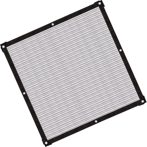 Isolierendes Aluminiumfolien-sonnenschutznetz, Sonnensegel Für Rasenflächen, Gärten Und Pools, 1 X 1 M