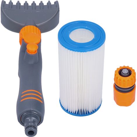 Tragbarer Wasserfilter Für Schwimmbäder, Schwimmbadzubehör, Filterreinigungsset