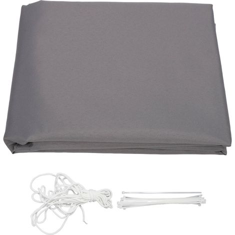 Sichtschutznetz Aus Grauem Polyester, Sonnenschutz, Uv-beständig, Wasserdicht, Winddicht, Schattierungsnetz