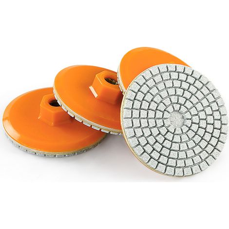 80 Mm (3 Zoll) Diamantpolierscheibe, Integrierte Scheibe Zum Polieren Und Schleifen Von Steinen, Körnung 150