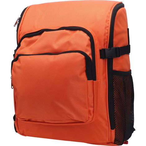 Reinigungsrucksack, 45 X 32 X 19 Cm, Großes Fassungsvermögen, Spritzwassergeschütztes 1000d Oxford-gewebe, Orange