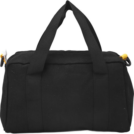 Große, Wasserdichte, Tragbare Werkzeugtasche Aus Canvas Für Elektriker Mit Breiter Öffnung, Für Schraubenschlüssel, Schraubendreher Und Zangen, 35,5 Cm (14 Zoll)