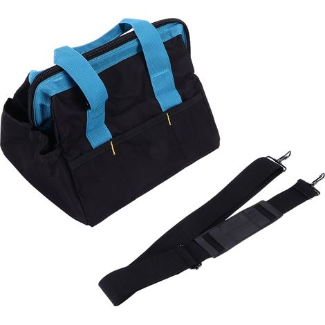 Weit Zu Öffnende Werkzeugtasche Aus Segeltuch Mit Schultergurt Für Elektriker Und Schreiner, 35,5 Cm (14 Zoll)