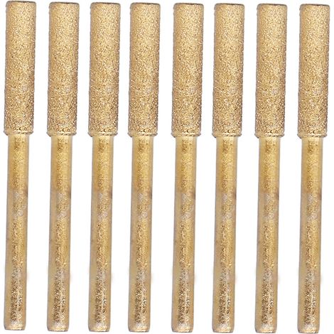 Set Mit 8 Elektrischen Sägeschärfern – Einfache Installation – Hocheffiziente Metallpolierwerkzeuge Für Holzformen – 5,5 Mm