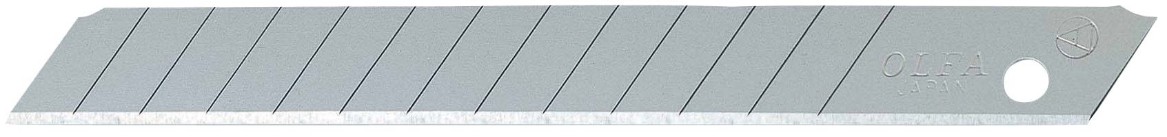 Olfa 9-mm-hackmesser, Schwarz, Aus Hochwertigem Stahl, 10er-packung