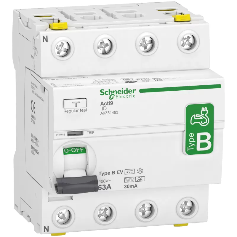 Acti9 4p 63a 30ma B Ev-schalter – Hocheffizienter Differenzialschutz
