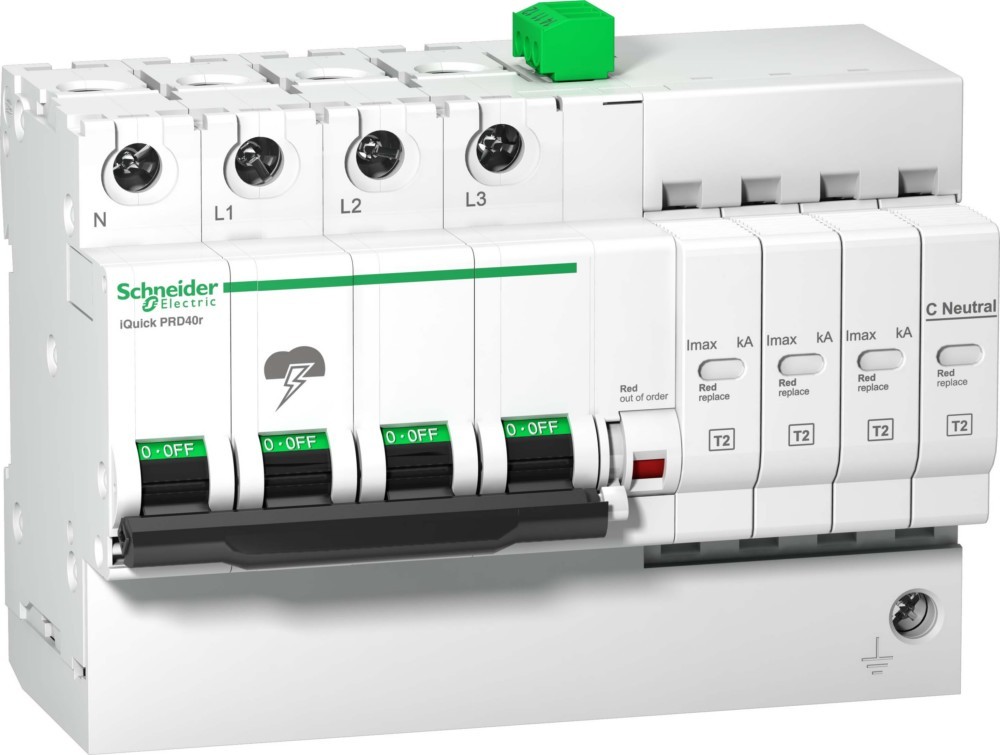 Schnellschalter Schneider Prd8r 3p+n Mit 32a Schutz Und 400v Spannung.