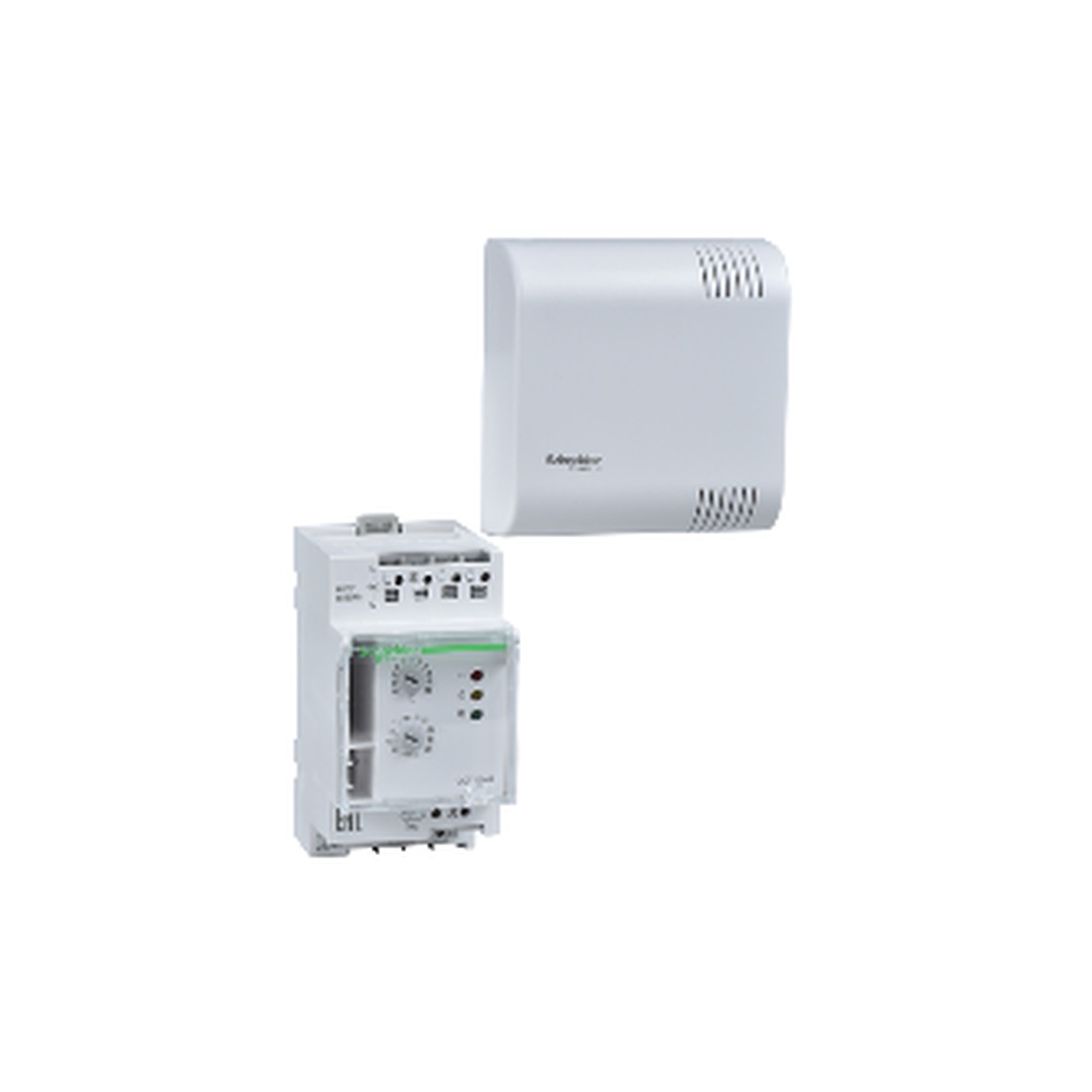 Thermostat Der Marke Thermostat Th4 Mit Umgebungsfühler Und Digitaler Steuerung.
