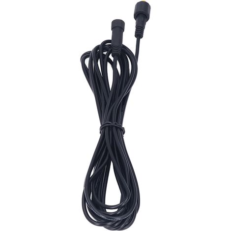 5 M Langes Solar-verlängerungskabel, 5,5 X 2,1 Mm Dc-stecker, Kompatibel Mit 12 V Und 24 V Für Außenbeleuchtung