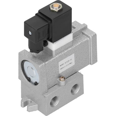 Magnetventil 3/2 Nc 12v Dc G3/8, Aluminiumgehäuse Für Druckluft