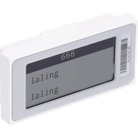 Elektronisches Preisschild Von Esl Mit 2,1-zoll-tft-bildschirm, Bluetooth Und Geringem Stromverbrauch Für Die Bestandsverwaltung