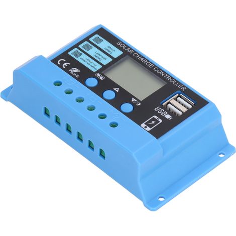 10a Pwm Dual-usb-solarregler Für Batterie Und Solarmodule