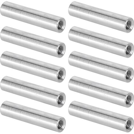 10 Stück Aluminium-abstandshalter Mit Innengewinde M4x0,7 Mm, Länge 28 Mm Zur Montage An Der Säule