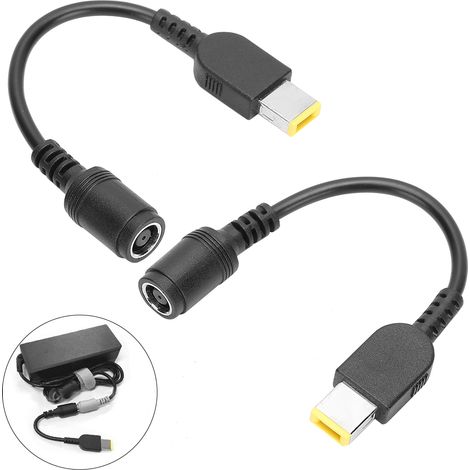 Netzteiladapter (5,5 X 2,1 Mm Auf 7,9 X 5,5 Mm) Für Lenovo Thinkpad X1, X240, G405 – 2 Stück