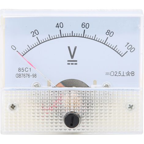 Analoges Dc-voltmeter 0-100v Für Armaturenbrett – Hochpräzise Spannungsmessung