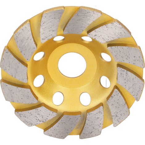 12-segmentige Turbo-diamantscheibe Für Beton, 4 Zoll, Langlebige Schleif- Und Polierscheibe