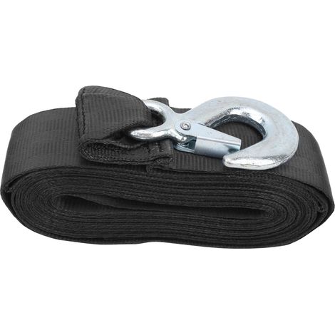 6 Meter Langes Schleppseil Aus Verstärktem Polyester Mit Edelstahlhaken Für Bootswinden