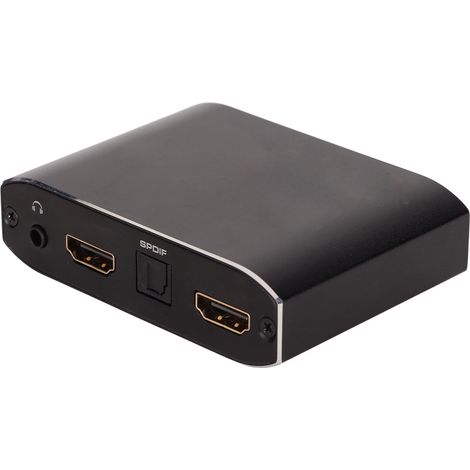 4k Hdr 60hz Glasfaser-hdmi-audio-splitter Mit Cec Und Optischem Audioausgang
