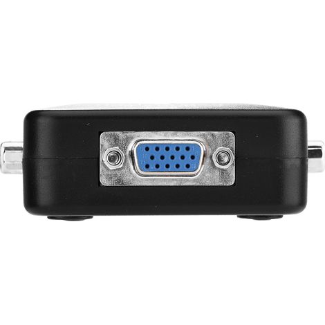 4-port Usb Kvm-switch Mit Vga - Manueller Usb 2.0 Bildschirmfreigabe-wahlschalter