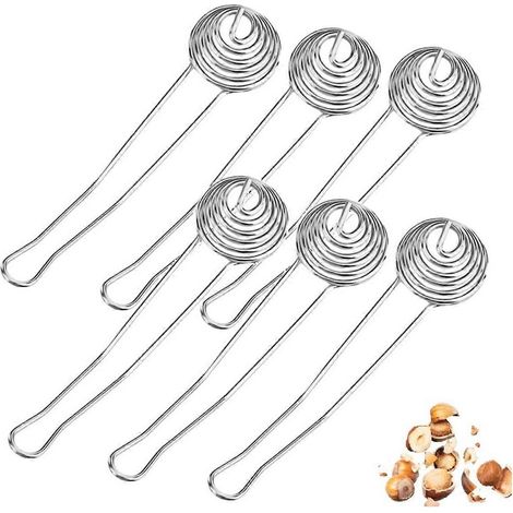 Mandelknacker Und Nussschalen-separator Aus Edelstahl – Silber