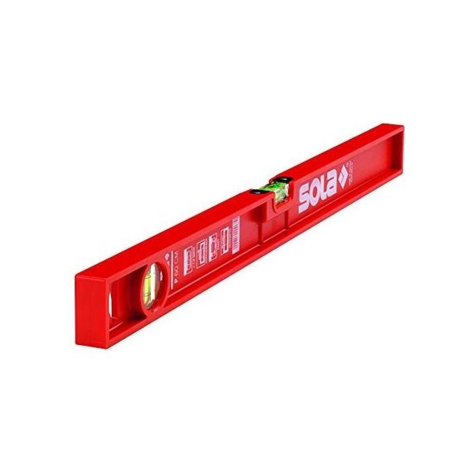 Sola-pf60 Kunststoff-wasserwaage, 600 Mm, Mit Einer Genauigkeit Von 0,5 Mm/m