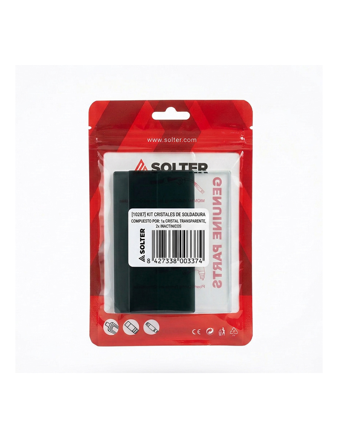 Kit Verres Soudure Solter Din-11 Protection Oculaire Optimale Pour Soudage - Solter