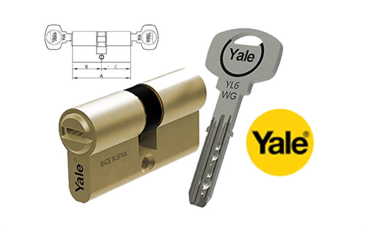 Europeprofile Yale Azbe Yl63030lt Anti-bumping-sicherheitszylinder