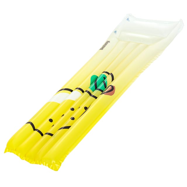 Bestway Luftmatratze Zitrone 183x69 Cm Strand Und Pool 44122