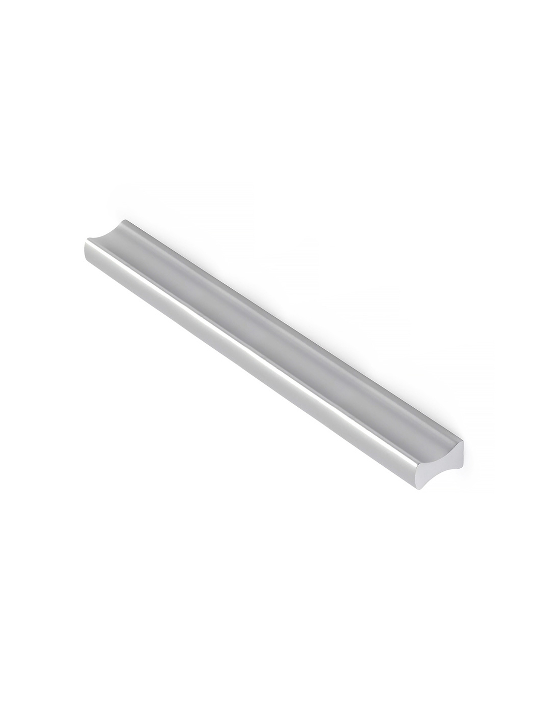 Poignée Meuble Alu Rei 128mm (lot 4) Aluminium Anodisé Mat, Entraxe 128mm - Rei