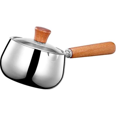 Kleiner Stieltopf Aus Edelstahl 316 Mit Griff Und Deckel