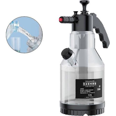 2-liter-schaumsprühgerät Für Den Hausgebrauch, Zum Autowaschen Und Zur Gartenbewässerung. Tragbares Sprühgerät.